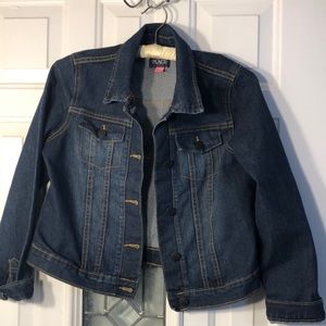 Place girls Jean jacket large 10/12